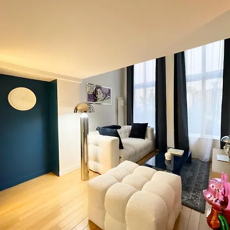 Design And Artistic Loft Marais Parigi